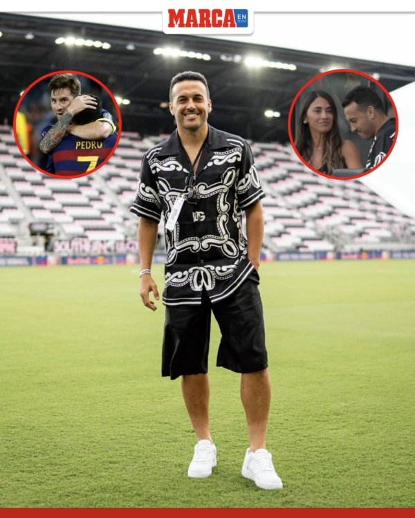 Barcelona series +1? Pedro appears at Miami International home court, his contract with Lazio will expire
