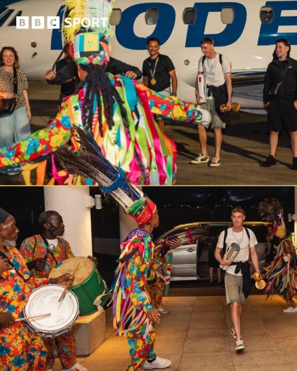 Find the roots! Palmer visits St. Kitts Island, Caribbean, to be welcomed by heroes