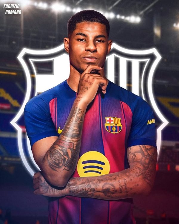 Heart to Red and Blue💙❤️Romano: Rashford decided to believe in Barcelona and did not require registration guarantee