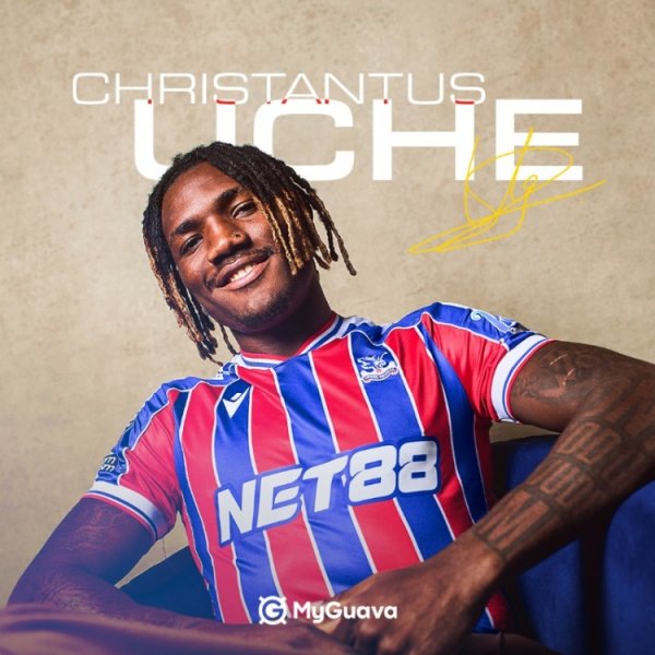 Official: Getafe s 22-year-old attacker Uche joins Crystal Palace on loan, and it is reported that he will buy it out of 17.5 million euros