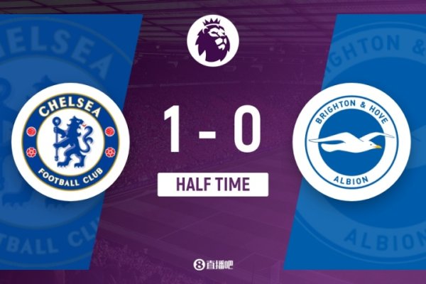 Chelsea temporarily 1-0 Brighton Enzo scores a header Rees - James is in danger of free kick