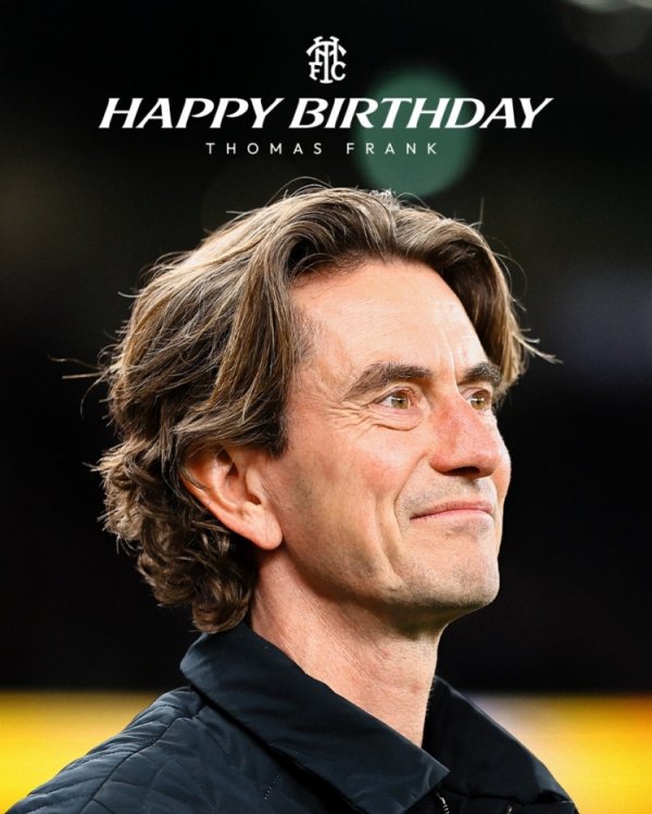 Tottenham wishes coach Frank a happy 52nd birthday. He has led the team with a record of 6 wins, 3 draws and 2 losses + an unbeaten streak in the past 7 games.