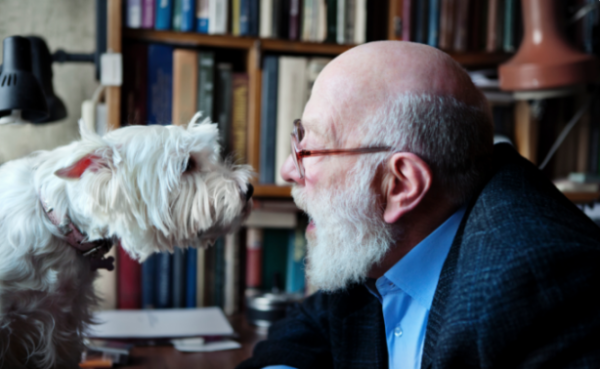 Parents may need to keep a pet dog by their side more than young people...