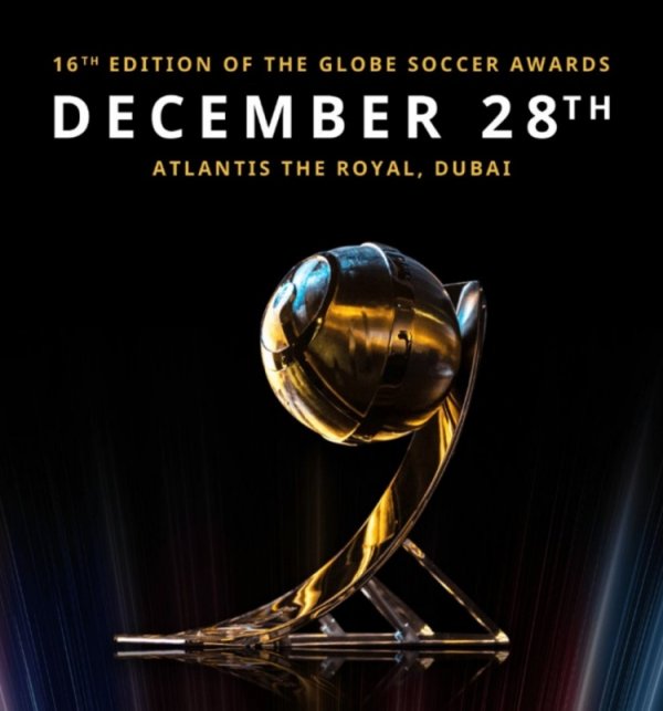 Official: This year’s Global Football Awards will be held on December 28th.